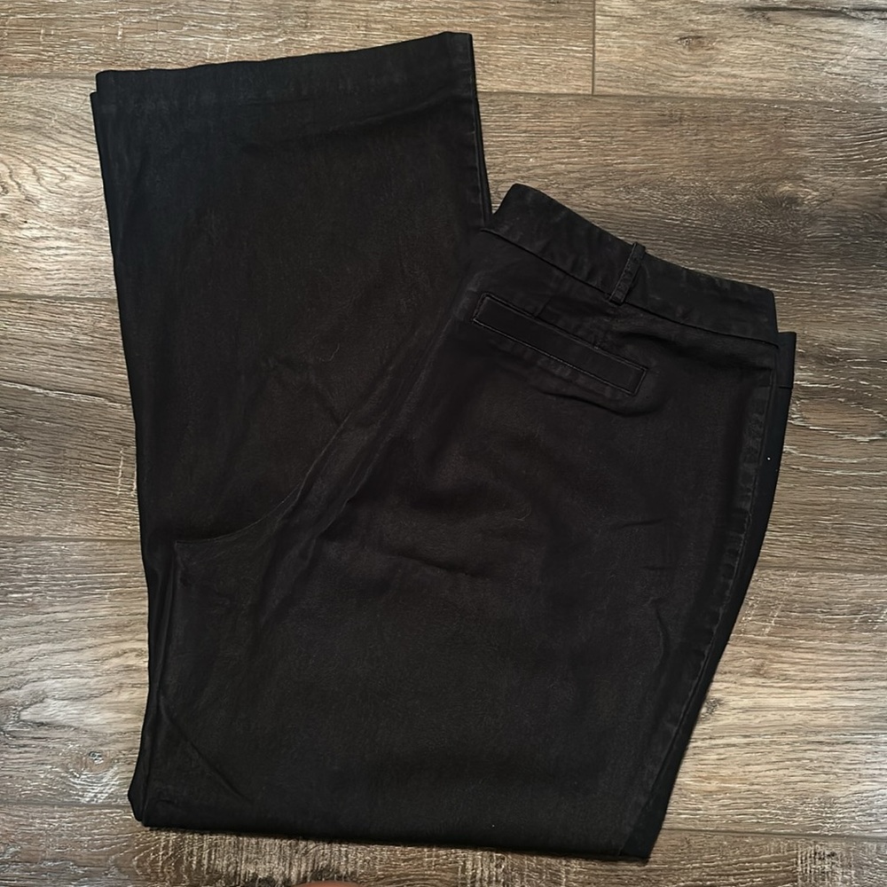 Straight Wide Leg Pants